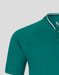 Feyenoord x Castore Cotton Polo - Men - Bluegreen