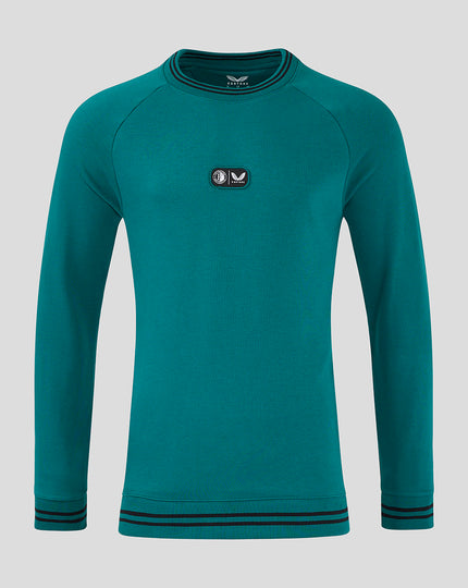 Feyenoord x Castore Fleece Shirt - Men - Bluegreen