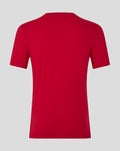 Back view of red Feyenoord Volley T shirt for adults