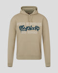 Feyenoord Contemporary Hoody - Adults - Taupe Gray