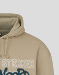 Feyenoord Contemporary Hoody - Adults - Taupe Gray