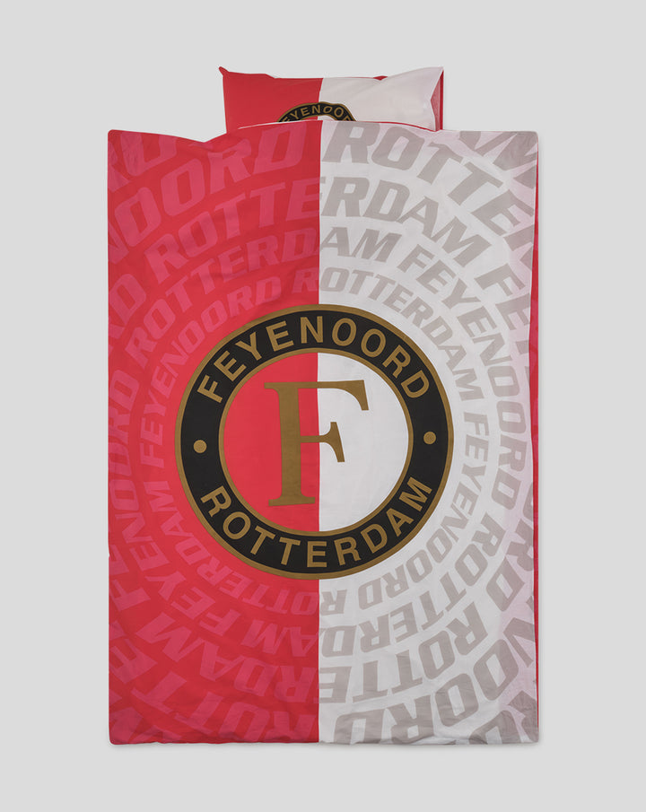 Feyenoord Dekbedovertrek met dubbele print