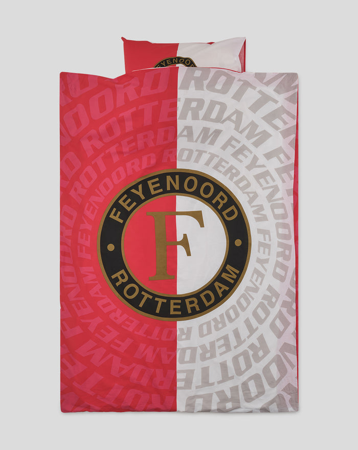 Feyenoord Dekbedovertrek met dubbele print